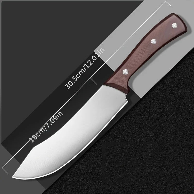A set of knives for butchering, cutting, and boning