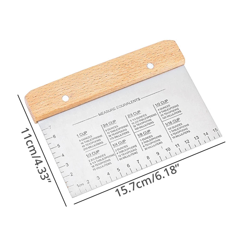 Dough scraper, dough cutter