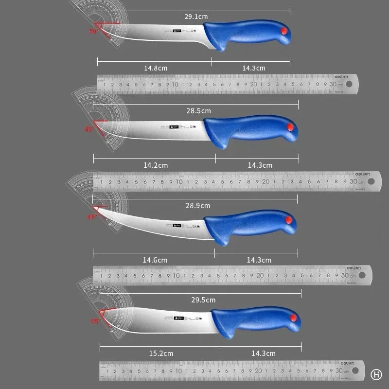 Professional meat cutting knife