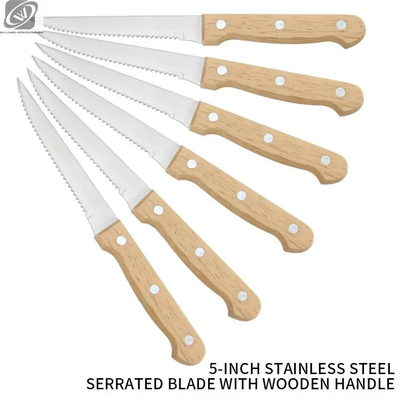 Kitchen knives set of 4/6/8 pieces
