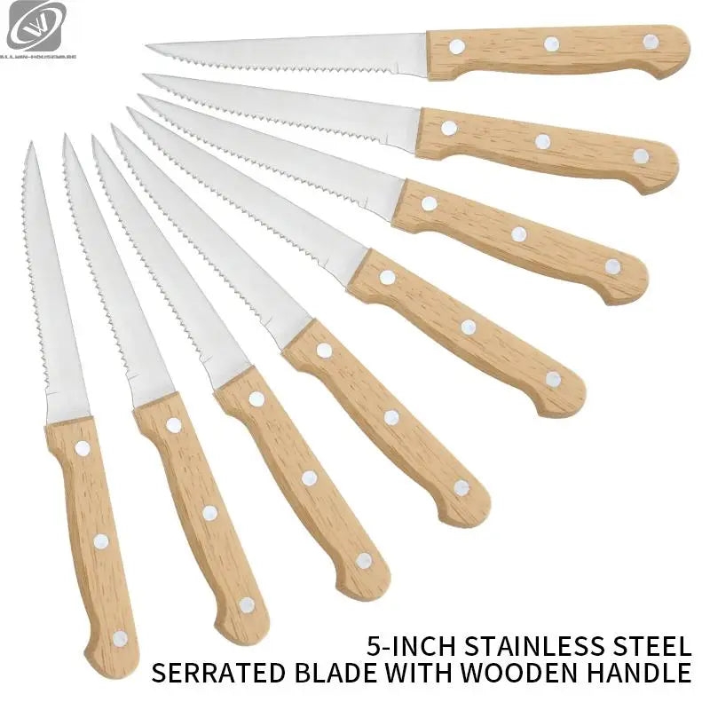 Kitchen knives set of 4/6/8 pieces